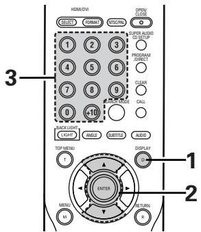 DENON DVD-A1XV - UTILISATION DES AFFICHAGE ON-SCREEN - 1
