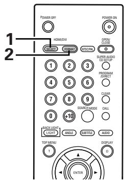 DENON DVD-A1XV - AJUSTEMENT DE LA QUALITE DE L'IMAGE - 25
