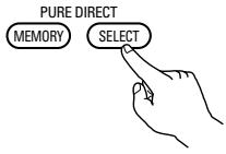 DENON DVD-A1XV - UTILISATION DU MODE PURE DIRECT - 10