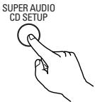 DENON DVD-A1XV - UTILISATION DE LA CONFIGURATION DU SUPER AUDIO CD - 4