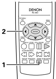 DENON DVD-770SD - PLAYING IN THE ZOOM MODE - 1