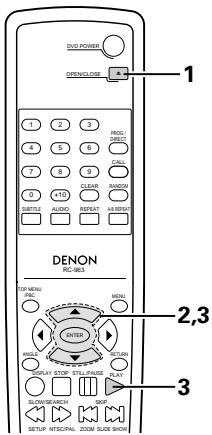 DENON DVD-770SD - Anhoren von MP3 CD, CD-Rs und CD-RWs - 3