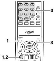 DENON DVD-770SD - REMARQUE: - 1