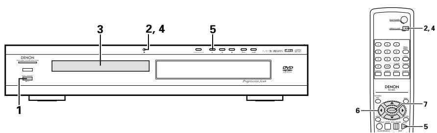 DENON DVD-770SD - PLAYBACK - 1