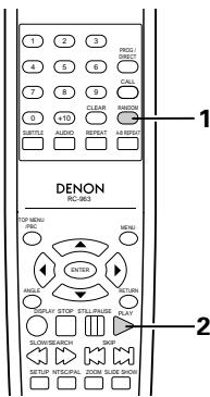 DENON DVD-770SD - HINWEIS: - 1