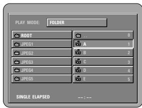 DENON DVD-770SD - *To change the folder - 5