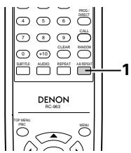 DENON DVD-770SD - Playing a Certain Section Repeatedly (A-B Repeat Playback) - 1