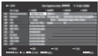 SONY KD-43XE7005, KD-49XE7005, KD-55XE7005, KD-65XE7005 - Digitale EPG - 1