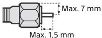 SONY KD-43XE7005, KD-49XE7005, KD-55XE7005, KD-65XE7005 - Raccomandazione spina tipo F - 1