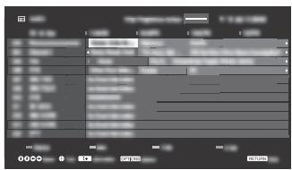 SONY KD-43XE7005, KD-49XE7005, KD-55XE7005, KD-65XE7005 - EPG digital - 1
