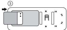 BLAUPUNKT BT DRIVE FREE 111 - Replacing the battery - 3