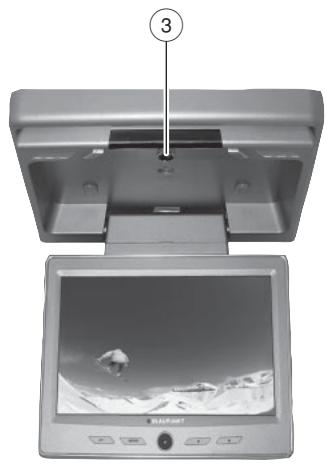 BLAUPUNKT IVMR-9002 - Ouverture de I'ecran - 1