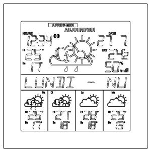 LA CROSSE TECHNOLOGY WD 9542 - Avertissement : - 2