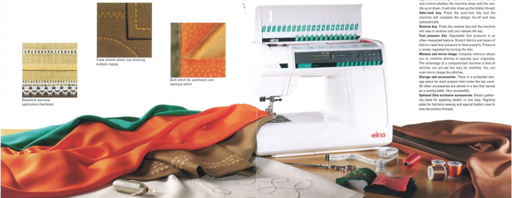 ELNA 6003 - Fabricate your designs. - 4