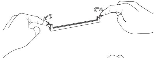 MSI C847MS-E33 - Vorgehensweise beim Einbau von Speicher Modulen - 1