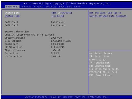 MSI C847MS-E33 - Ctpoka MeHIO - 1