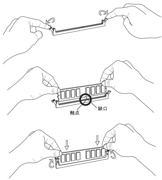 MSI C847MS-E33 - 安装内存模组 - 1