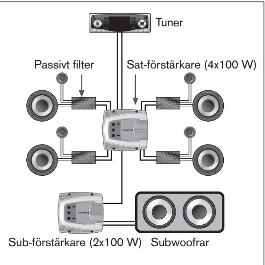 BLAUPUNKT TSW 250 - FLERKANALSSYSTEM - 1