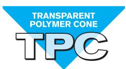 BLAUPUNKT TSW 250 - PANIER TRANSPARENT EN POLYCARBONATE = TPB (transparent polycarbonate basket) - 1