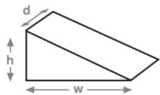 BLAUPUNKT TSW 250 - BEREKENINGEN OPPERVLAKTE EN INHOUD - 5