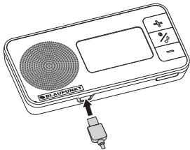 BLAUPUNKT BT DRIVE FREE 311 - Recharge de la batterie - 1