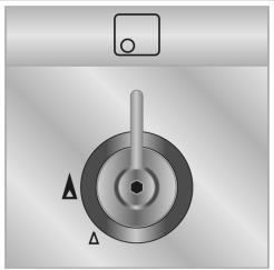 SMEG CG92X - MANETTE DE COMMANDE DES BRÛLEURS DE LA TABLE - 1