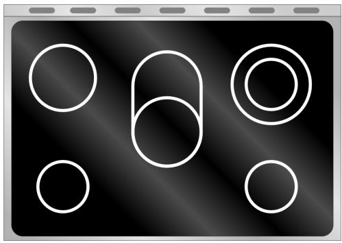 SMEG SCD91CMX5 - Plaques de cuisson - 1