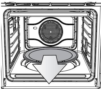 SMEG SCP112SG8 - Utilisation de la plaque à pizza (sur certains modèles uniquement) - 1