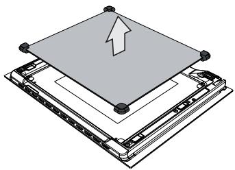 SMEG SCP112SG8 - Démontage des vitres intermédiaires : (modèles à pyrolyse) - 1
