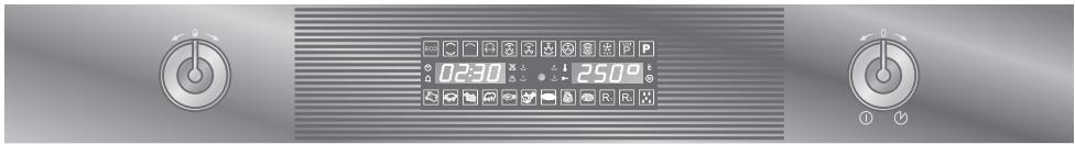SMEG SCP112SG8 - Description des commandes du panneau frontal - 1