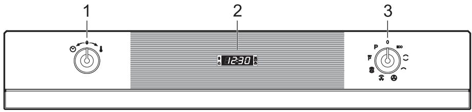 SMEG SFP109S - Panneau de commandes - 2