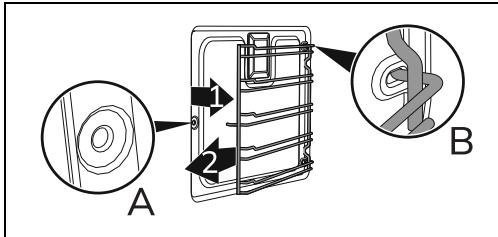 SMEG TR4110BL1 - Afmontering af støtterammerne til riste/bradepander - 1