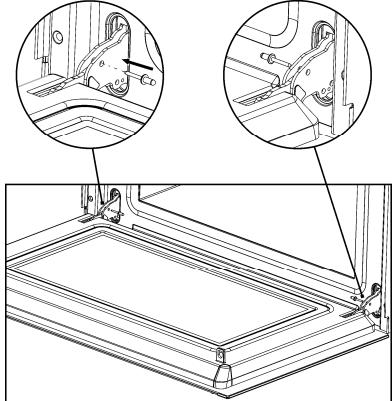 SMEG SCA45V2 - Démontage de la porte de l'appareil - 2