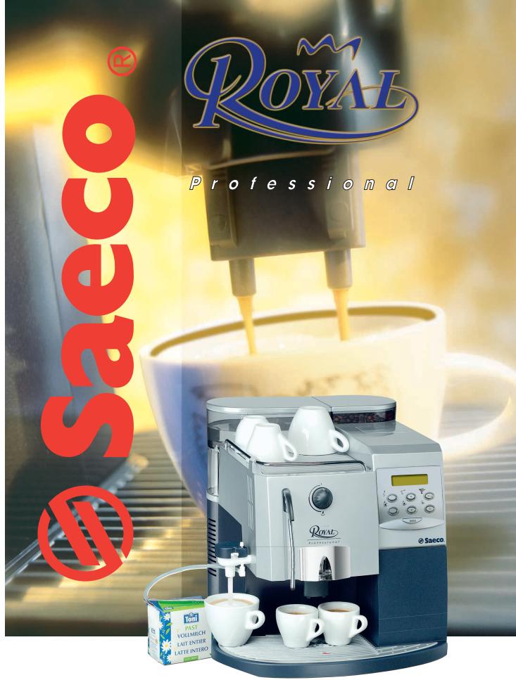 SAECO ROYAL PROFESSIONAL - Groupe café - 4