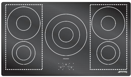 SMEG SI3950B - Gestion de la puissance - 1