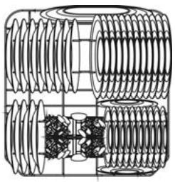 SMEG STA6245-9 - CHARGEMENT DU PANIER INFÉRIEUR - 1