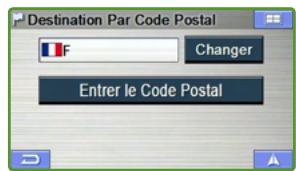 ALPINE PMD-B200P - Définir une destination par code postal - 1