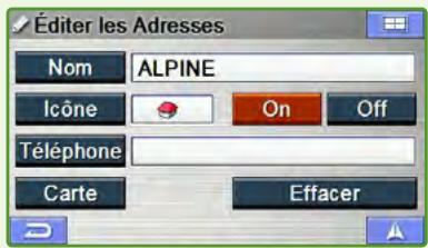 ALPINE PMD-B200P - Effacer les destinations precedemment enregistrées - 2
