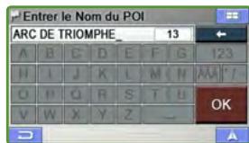 ALPINE PMD-B200P - Rechercher une destination par nom de POI - 1