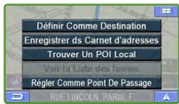 ALPINE PMD-B200P - Comment définir une étape directement sur la carte - 1