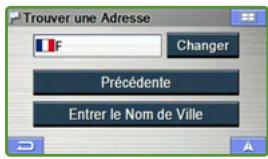 ALPINE PMD-B200P - Définir une destination par l'adresse - 1