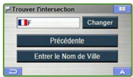 ALPINE PMD-B200P - Définir une destination par intersection - 1