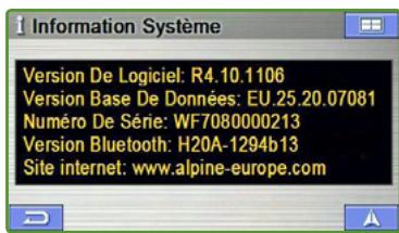 ALPINE PMD-B200P - Information système - 1