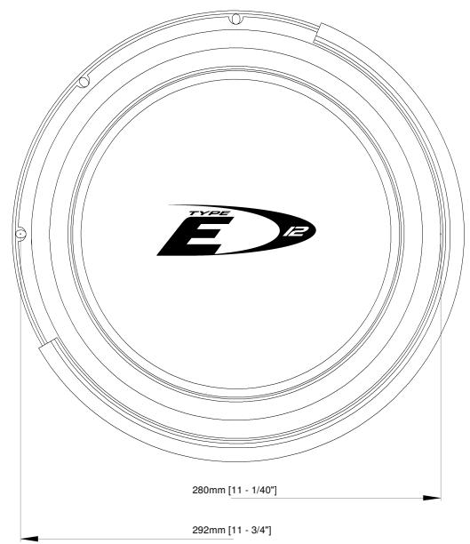 ALPINE SWE-1044E - ALPINE SWE-1044E 25 cm Subwoofer - 5