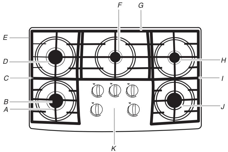 WHIRLPOOL SCS3017 - Table de cuisson - 1