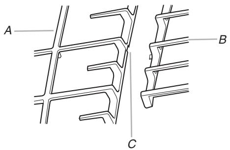 WHIRLPOOL SCS3017 - Grilles de surface - 1