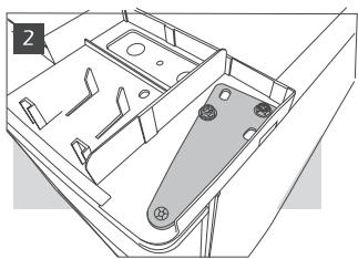 WHIRLPOOL WM1510 W - AZ AJTÓNYITÁSI IRÁNY MEGFORDÍTHATÓSÁGA - 1