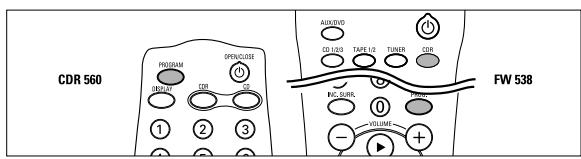PHILIPS CDR560 - Programmation - 1