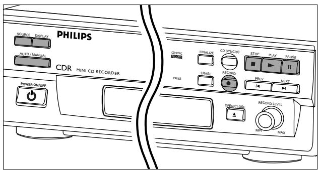 PHILIPS CDR560 - Digital recording - unsynchronized - 1