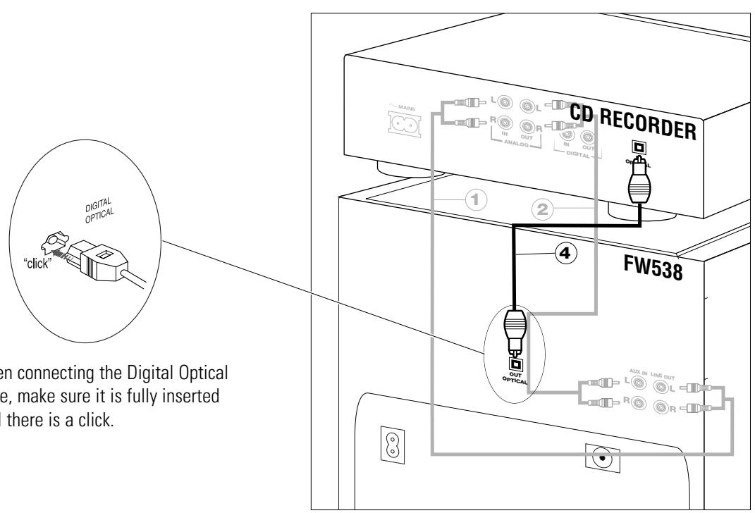 PHILIPS CDR560 - Connections general - 5